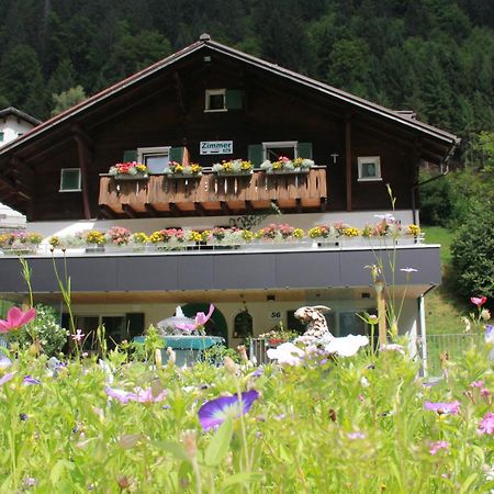 Bed and Breakfast Haus am Rain Partenen Exterior foto